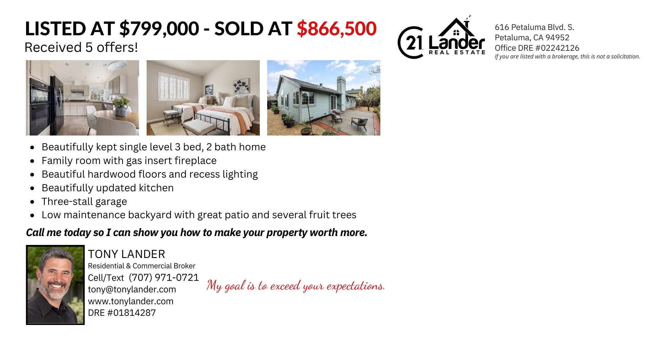 8814 Clothier Lane - Sold at $866,500