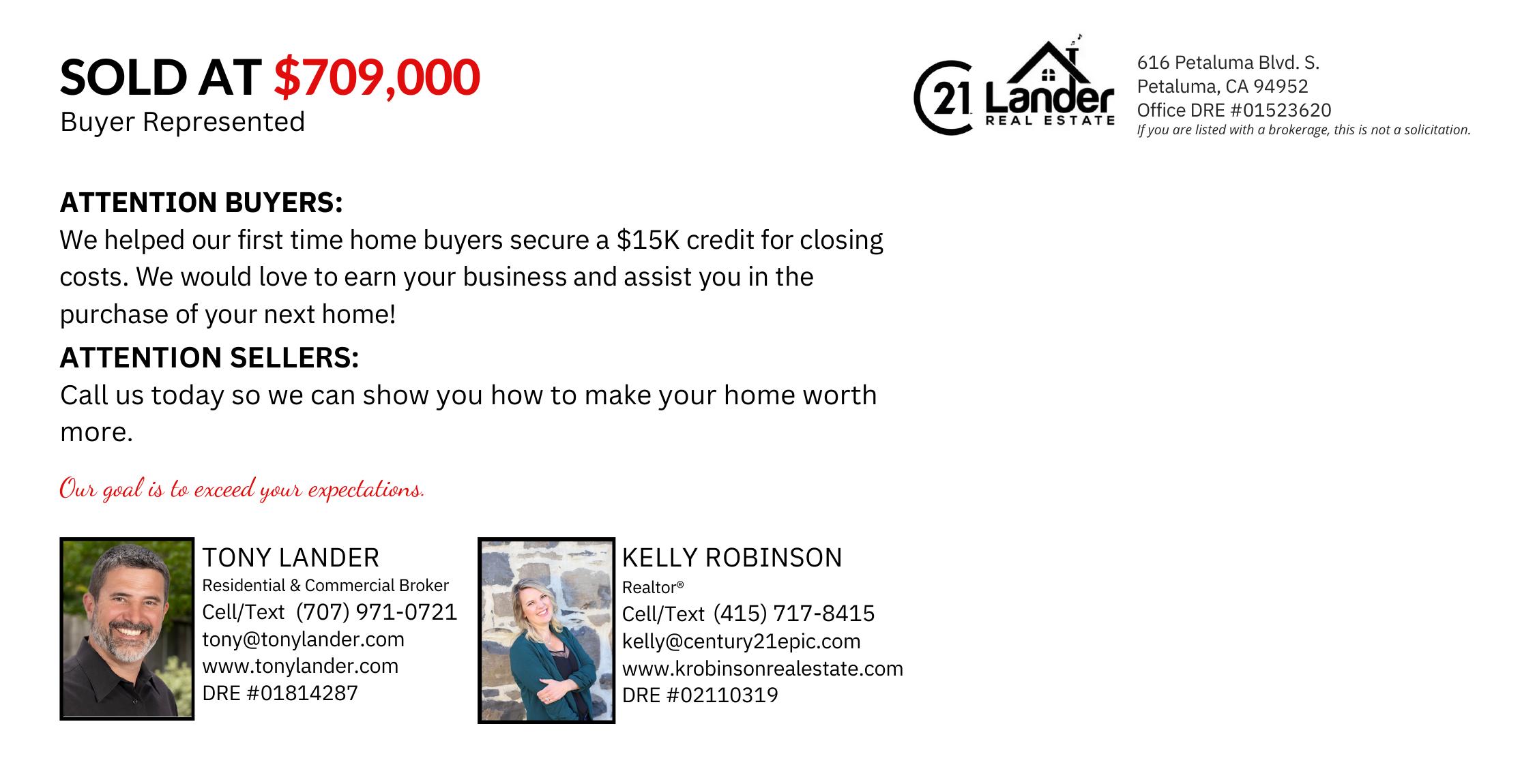 Peggy Lane - Sold at $709,000