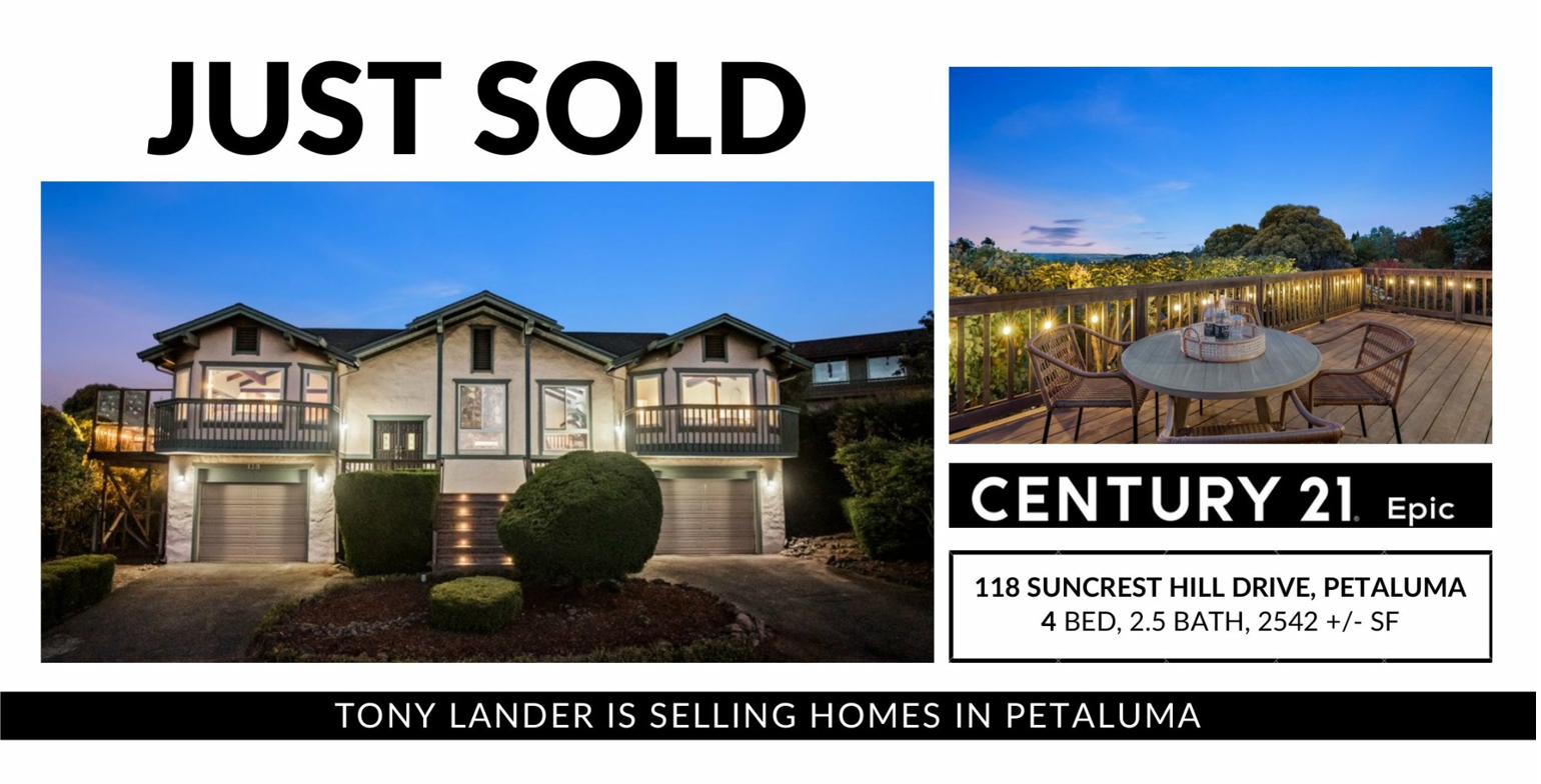 118 Suncrest Hill Dr, Petaluma - Just Sold